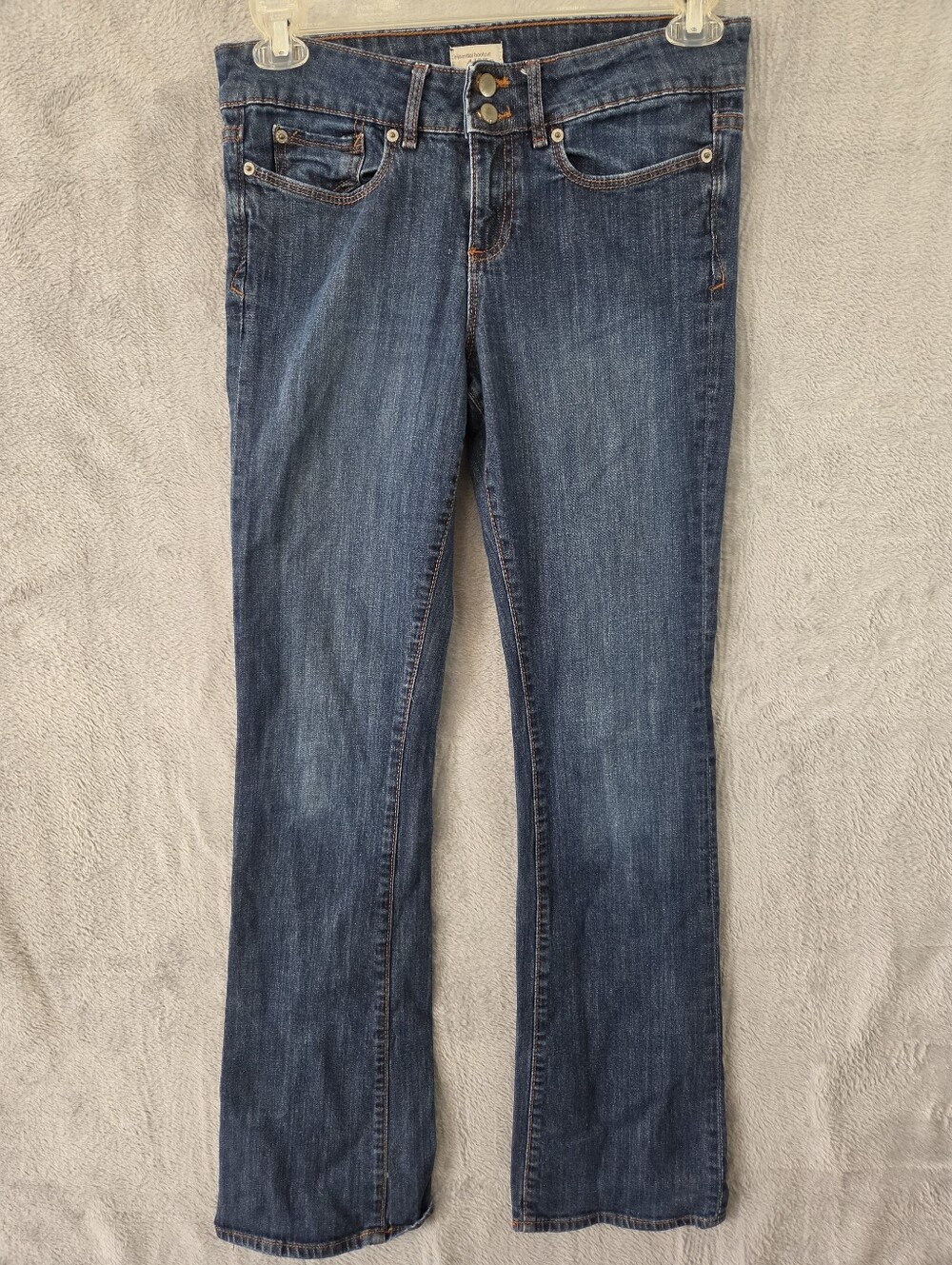 Gap Essential Bootcut Jeans 30/4 Womens Mid Rise Dark Wash Stretch Denim Y2K